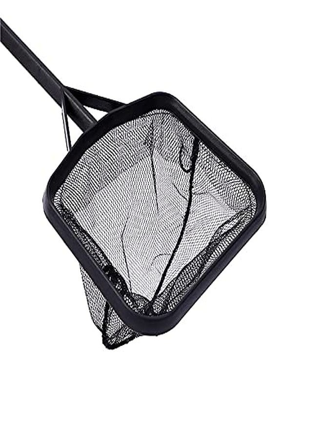 VAYINATO PetzLifeworld (6 Inch) Aquarium Black Fish Net Long with Plastic Handle - Image 4